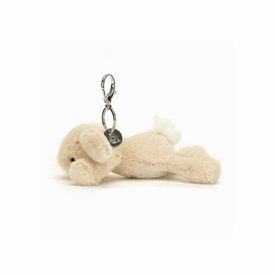 Jellycat Smudge Rabbit Dije Para Bolso | VAWQ-18206